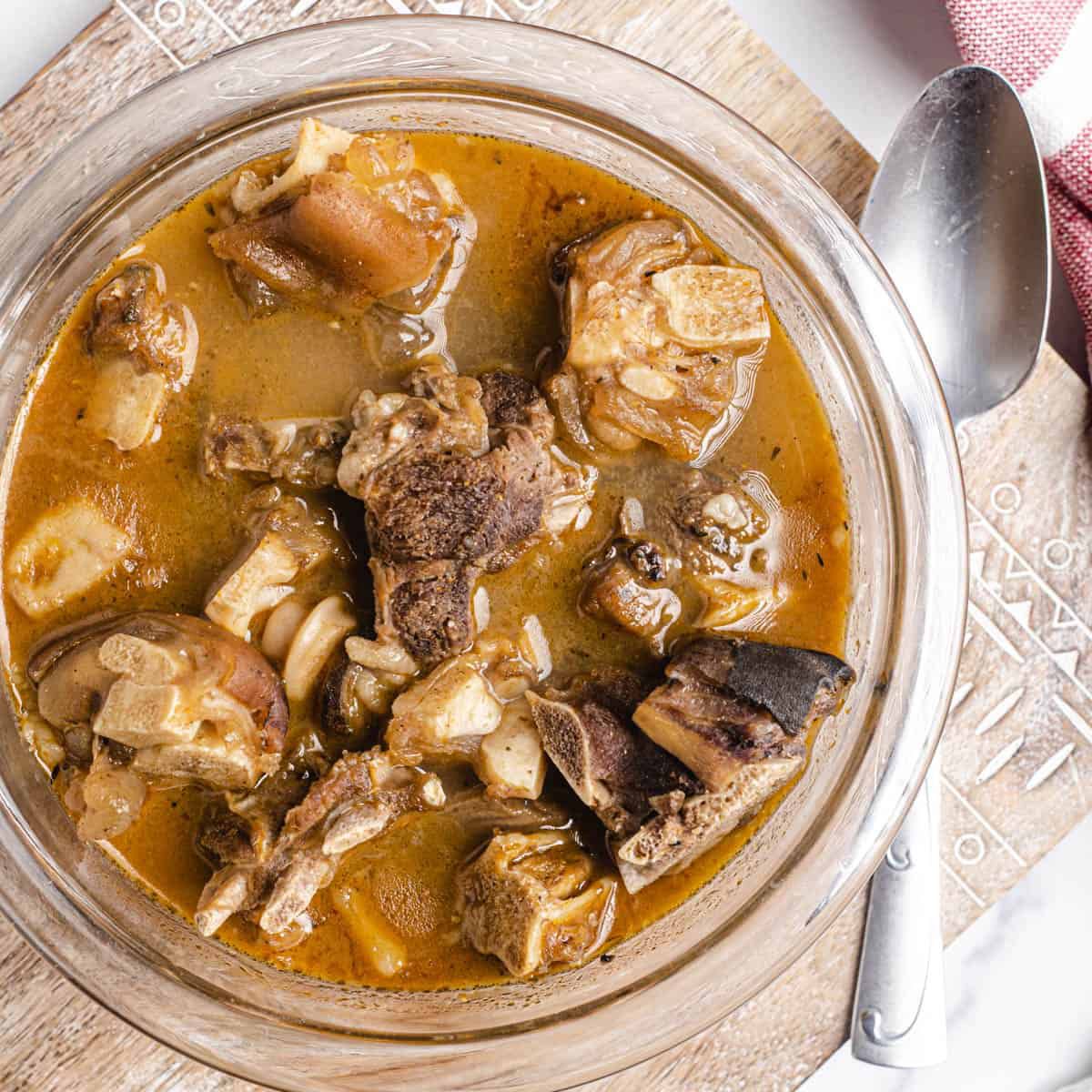 Goat Meat Pepper Soup - Keçi Eti Çorbası